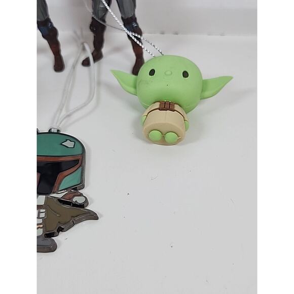 5 Hallmark 2HCM9378 Star Wars The Mandalorian Yoda Death Star Christmas Ornament - Picture 3 of 5